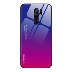 Kryty na mobil | Sklenený kryt Gradient glass modro-fialový – Xiaomi Redmi 9 | Kryty na mobil