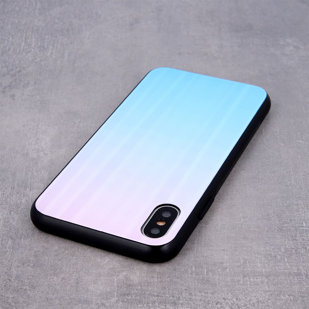 Sklenený kryt Aurora glass modro-ružový – Xiaomi Redmi 9 | Kryty na mobil Kryty na mobil | Sklenený kryt Aurora glass modro-ružový – Xiaomi Redmi 9 | Kryty na mobil