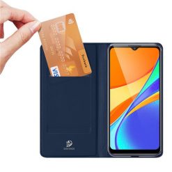 Kryty na mobil | Peňaženkové puzdro Dux Ducis Skin Pro modré – Xiaomi Redmi 9C | Kryty na mobil