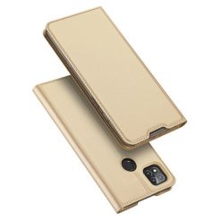 Kryty na mobil | Peňaženkové puzdro Dux Ducis Skin Pro zlaté – Xiaomi Redmi 9C | Kryty na mobil