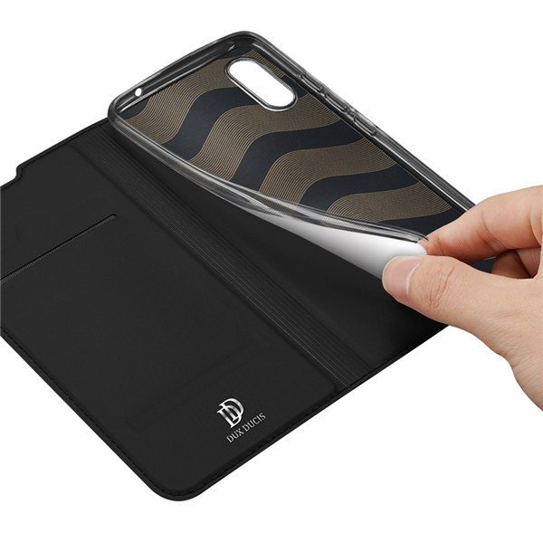 Peňaženkové puzdro Dux Ducis Skin Pro čierne – Xiaomi Redmi 9A / Redmi 9AT | Kryty na mobil Kryty na mobil | Peňaženkové puzdro Dux Ducis Skin Pro čierne – Xiaomi Redmi 9A / Redmi 9AT | Kryty na mobil
