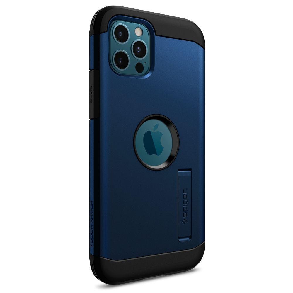 Zadný kryt Spigen Tough Armor modrý – Apple iPhone 12 / iPhone 12 Pro | Kryty na mobil Kryty na mobil | Zadný kryt Spigen Tough Armor modrý – Apple iPhone 12 / iPhone 12 Pro | Kryty na mobil