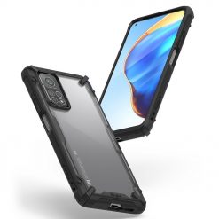 Kryty na mobil | Odolný kryt Ringke Fusion X transparentno-čierny – Xiaomi Mi 10T / Xiaomi Mi 10T Pro | Kryty na mobil