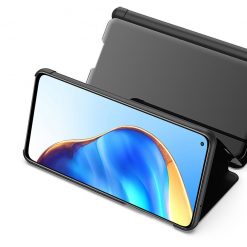 Kryty na mobil | Priehľadný kryt Clear View Case čierny – Samsung Galaxy M51 | Kryty na mobil