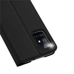 Kryty na mobil | Peňaženkové puzdro Dux Ducis Skin Pro čierne – Samsung Galaxy M51 | Kryty na mobil