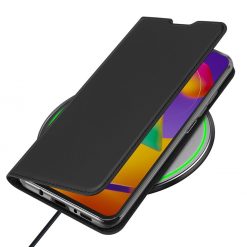 Kryty na mobil | Peňaženkové puzdro Dux Ducis Skin Pro čierne – Samsung Galaxy M31s | Kryty na mobil