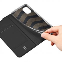 Kryty na mobil | Peňaženkové puzdro Dux Ducis Skin Pro čierne – Samsung Galaxy M31s | Kryty na mobil