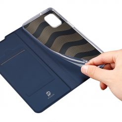 Kryty na mobil | Peňaženkové puzdro Dux Ducis Skin Pro modré – Samsung Galaxy M31s | Kryty na mobil