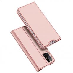 Kryty na mobil | Peňaženkové puzdro Dux Ducis Skin Pro ružové – Samsung Galaxy M31s | Kryty na mobil