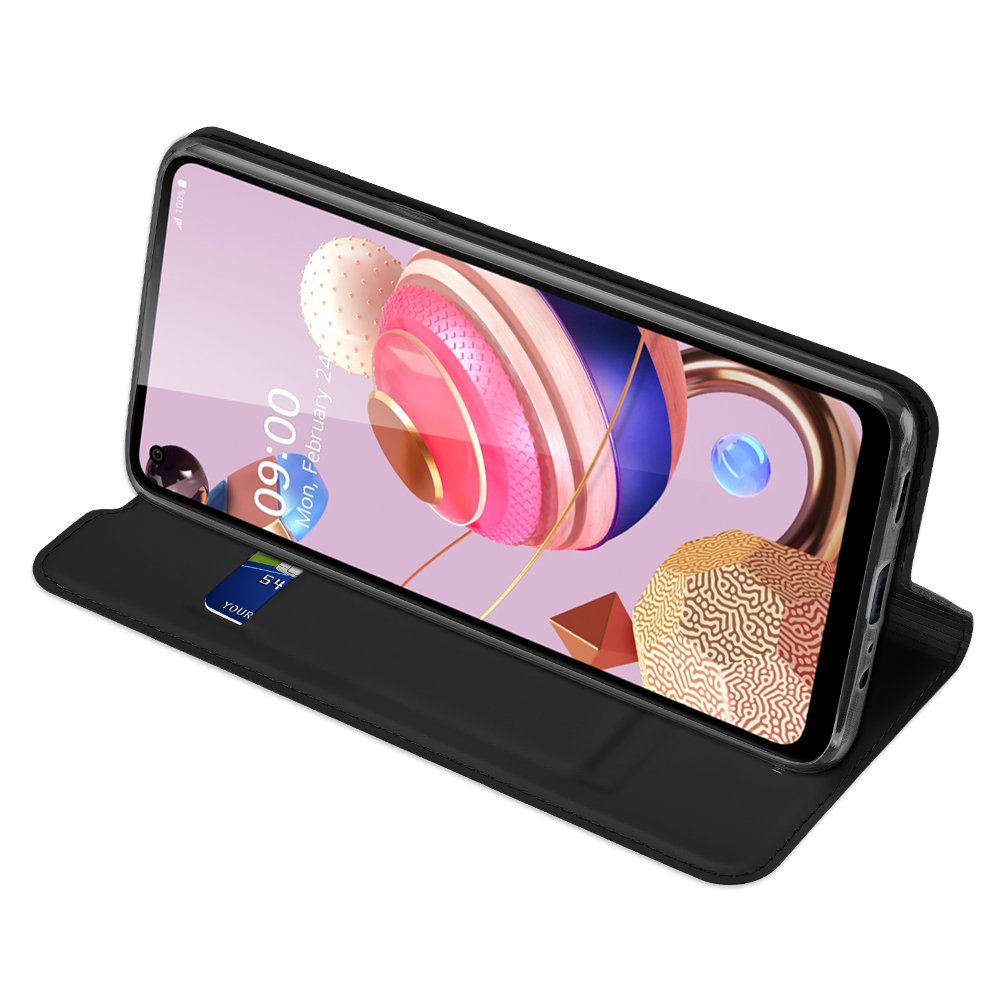 Peňaženkové puzdro Dux Ducis Skin Pro čierne – LG K41S / LG K51S | Kryty na mobil Kryty na mobil | Peňaženkové puzdro Dux Ducis Skin Pro čierne – LG K41S / LG K51S | Kryty na mobil