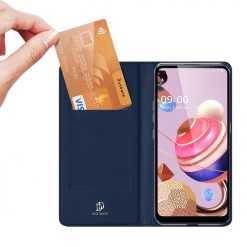 Peňaženkové puzdro Dux Ducis Skin Pro modré – LG K41S / LG K51S | Kryty na mobil Kryty na mobil | Peňaženkové puzdro Dux Ducis Skin Pro modré – LG K41S / LG K51S | Kryty na mobil