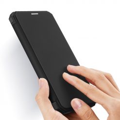 Kryty na mobil | Peňaženkové puzdro Dux Ducis Skin X čierne – Apple iPhone 12 Pro Max | Kryty na mobil