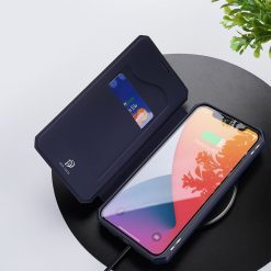 Peňaženkové puzdro Dux Ducis Skin X modré – Apple iPhone 12 Pro Max | Kryty na mobil Kryty na mobil | Peňaženkové puzdro Dux Ducis Skin X modré – Apple iPhone 12 Pro Max | Kryty na mobil