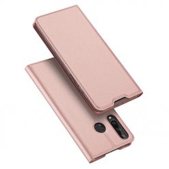 Kryty na mobil | Peňaženkové puzdro Dux Ducis Skin Pro ružové – Huawei Y6p | Kryty na mobil