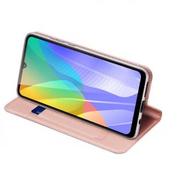 Kryty na mobil | Peňaženkové puzdro Dux Ducis Skin Pro ružové – Huawei Y6p | Kryty na mobil