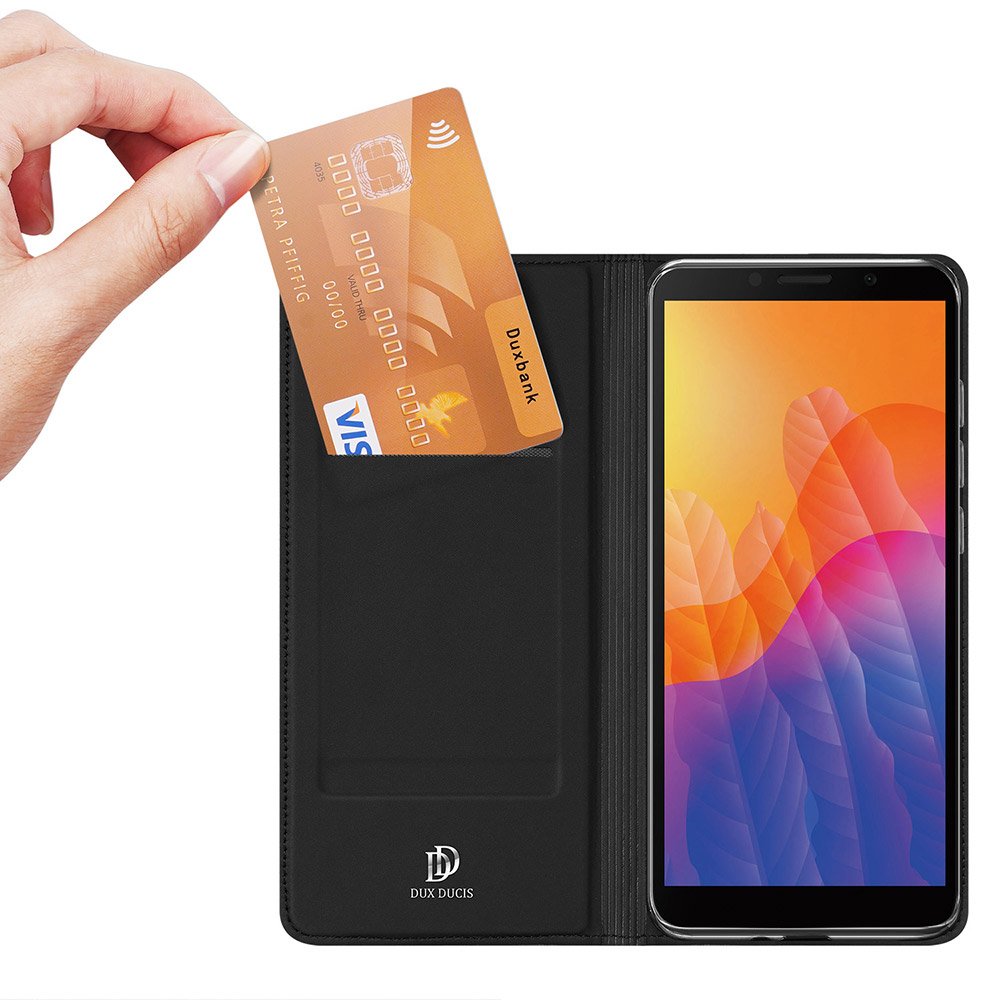 Peňaženkové puzdro Dux Ducis Skin Pro čierne – Huawei Y5p | Kryty na mobil Kryty na mobil | Peňaženkové puzdro Dux Ducis Skin Pro čierne – Huawei Y5p | Kryty na mobil