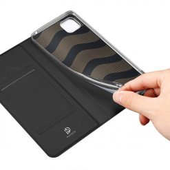 Peňaženkové puzdro Dux Ducis Skin Pro čierne – Huawei Y5p | Kryty na mobil Kryty na mobil | Peňaženkové puzdro Dux Ducis Skin Pro čierne – Huawei Y5p | Kryty na mobil
