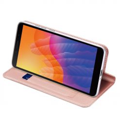 Kryty na mobil | Peňaženkové puzdro Dux Ducis Skin Pro ružové – Huawei Y5p | Kryty na mobil