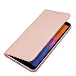 Kryty na mobil | Peňaženkové puzdro Dux Ducis Skin Pro ružové – Huawei Y5p | Kryty na mobil