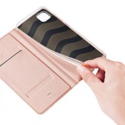 Kryty na mobil | Peňaženkové puzdro Dux Ducis Skin Pro ružové – Huawei Y5p | Kryty na mobil