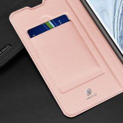 Kryty na mobil | Peňaženkové puzdro Dux Ducis Skin Pro ružové – Xiaomi Mi Note 10 / Mi Note 10 Pro | Kryty na mobil
