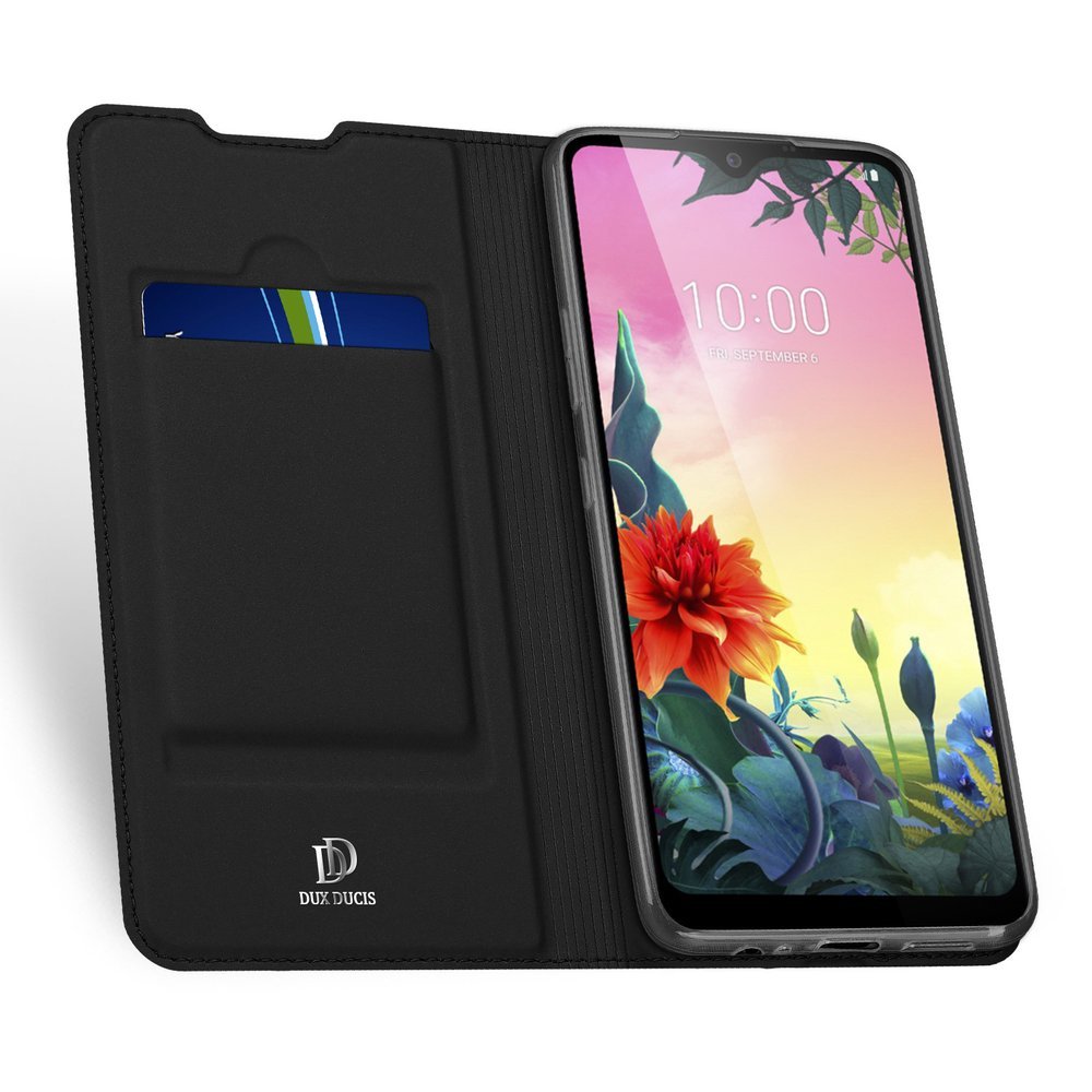 Peňaženkové puzdro Dux Ducis Skin Pro čierne – LG K50S | Kryty na mobil Kryty na mobil | Peňaženkové puzdro Dux Ducis Skin Pro čierne – LG K50S | Kryty na mobil