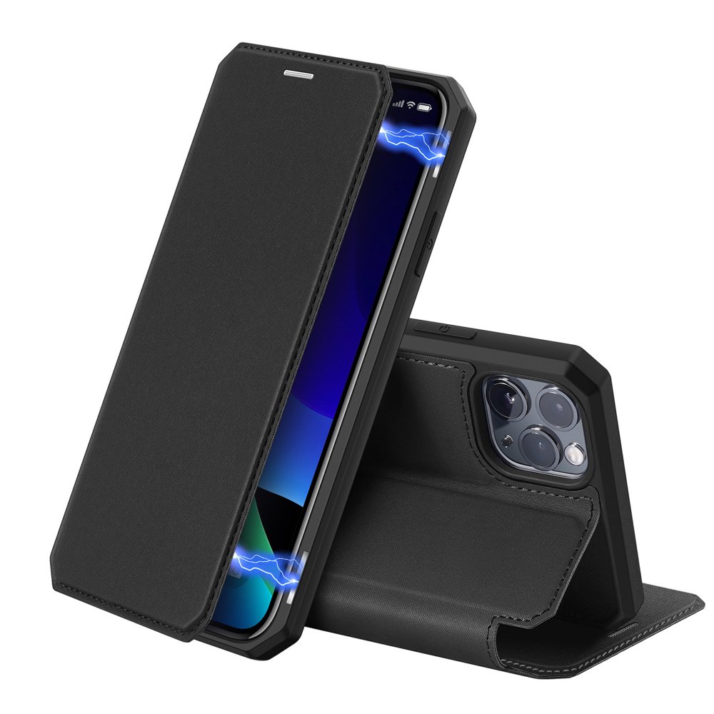 Peňaženkové puzdro Dux Ducis Skin X čierne – Apple iPhone 11 Pro | Kryty na mobil Kryty na mobil | Peňaženkové puzdro Dux Ducis Skin X čierne – Apple iPhone 11 Pro | Kryty na mobil