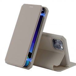 Kryty na mobil | Peňaženkové puzdro Dux Ducis Skin X zlaté – Apple iPhone 11 Pro | Kryty na mobil