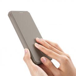 Kryty na mobil | Peňaženkové puzdro Dux Ducis Skin X zlaté – Apple iPhone 11 Pro | Kryty na mobil