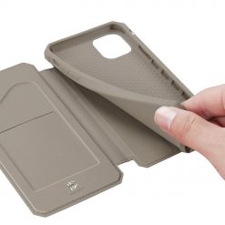 Kryty na mobil | Peňaženkové puzdro Dux Ducis Skin X zlaté – Apple iPhone 11 Pro | Kryty na mobil