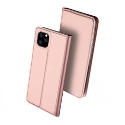 Kryty na mobil | Peňaženkové puzdro Dux Ducis Skin Pro ružové – Apple iPhone 11 Pro | Kryty na mobil