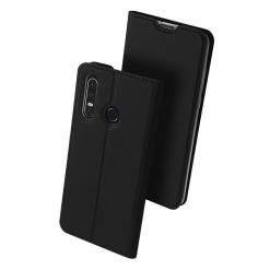 Kryty na mobil | Peňaženkové puzdro Dux Ducis Skin Pro čierne – Huawei P30 Lite | Kryty na mobil