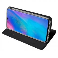 Kryty na mobil | Peňaženkové puzdro Dux Ducis Skin Pro čierne – Huawei P30 Lite | Kryty na mobil
