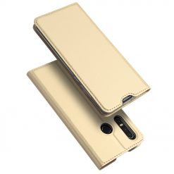 Kryty na mobil | Peňaženkové puzdro Dux Ducis Skin Pro zlaté – Huawei P30 Lite | Kryty na mobil