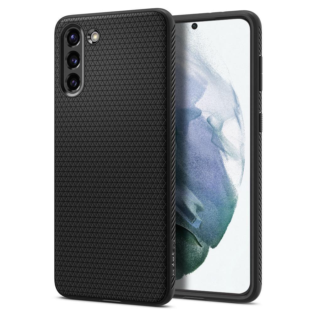 Zadný kryt Spigen Liquid Air Matte Black – Samsung Galaxy S21+ (S21 Plus) | Kryty na mobil Kryty na mobil | Zadný kryt Spigen Liquid Air Matte Black – Samsung Galaxy S21+ (S21 Plus) | Kryty na mobil