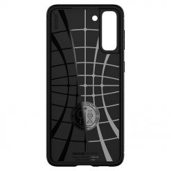 Kryty na mobil | Zadný kryt Spigen Rugged Armor čierny – Samsung Galaxy S21 | Kryty na mobil