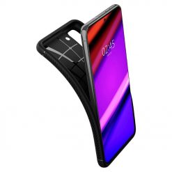 Kryty na mobil | Zadný kryt Spigen Rugged Armor čierny – Samsung Galaxy S21 | Kryty na mobil