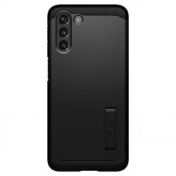 Kryty na mobil | Zadný kryt Spigen Tough Armor čierny – Samsung Galaxy S21 | Kryty na mobil