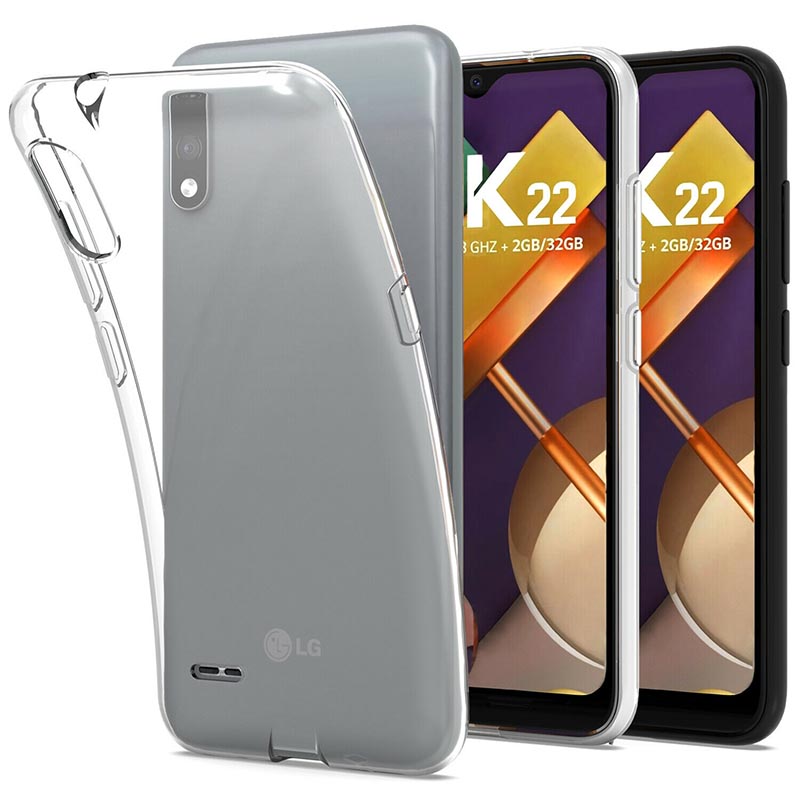Transparentný silikónový kryt Ultra Slim 1mm – LG K22 | Kryty na mobil Kryty na mobil | Transparentný silikónový kryt Ultra Slim 1mm – LG K22 | Kryty na mobil