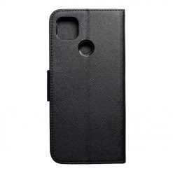 Peňaženkové puzdro Fancy Book čierne – Xiaomi Redmi 9C | Kryty na mobil Kryty na mobil | Peňaženkové puzdro Fancy Book čierne – Xiaomi Redmi 9C | Kryty na mobil
