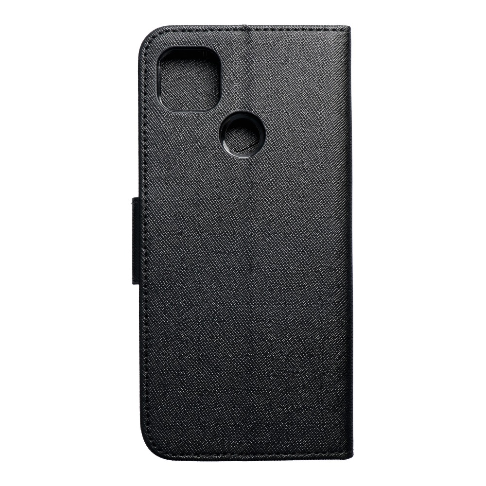 Peňaženkové puzdro Fancy Book čierne – Xiaomi Redmi 9C | Kryty na mobil Kryty na mobil | Peňaženkové puzdro Fancy Book čierne – Xiaomi Redmi 9C | Kryty na mobil