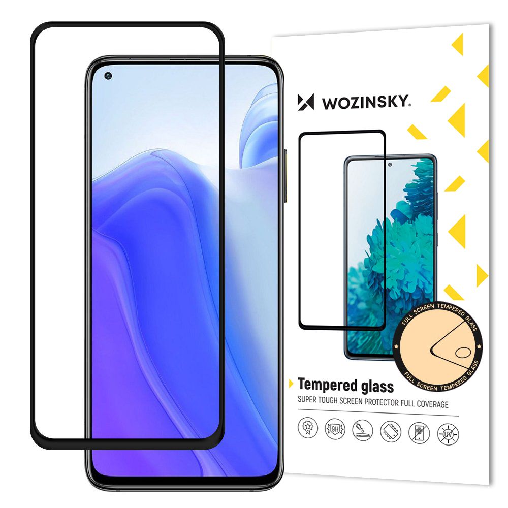 Tvrdené sklo celopovrchové 9H Wozinsky čierne – Xiaomi Redmi Note 9T | Kryty na mobil Kryty na mobil | Tvrdené sklo celopovrchové 9H Wozinsky čierne – Xiaomi Redmi Note 9T | Kryty na mobil
