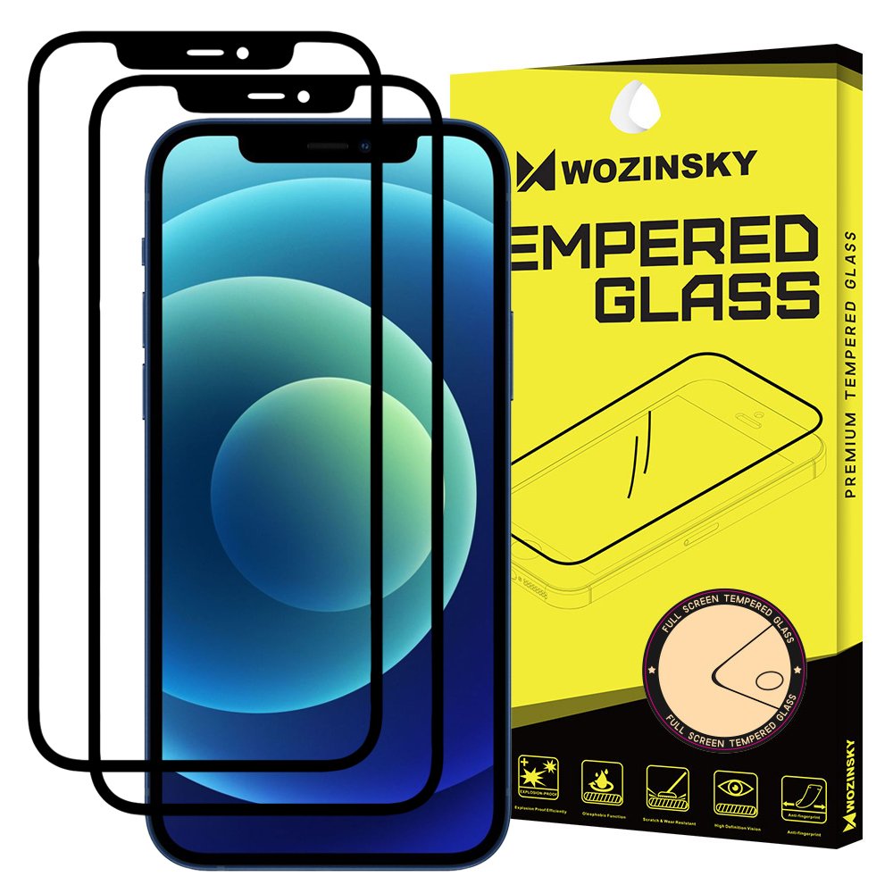 Tvrdené sklo celopovrchové 9H Wozinsky čierne 2x – Apple iPhone 11 / iPhone Xr | Kryty na mobil Kryty na mobil | Tvrdené sklo celopovrchové 9H Wozinsky čierne 2x – Apple iPhone 11 / iPhone Xr | Kryty na mobil