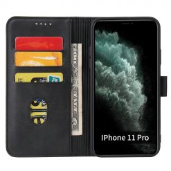 Kryty na mobil | Peňaženkové puzdro Elegant Magnet Case čierne – Apple iPhone 11 Pro | Kryty na mobil