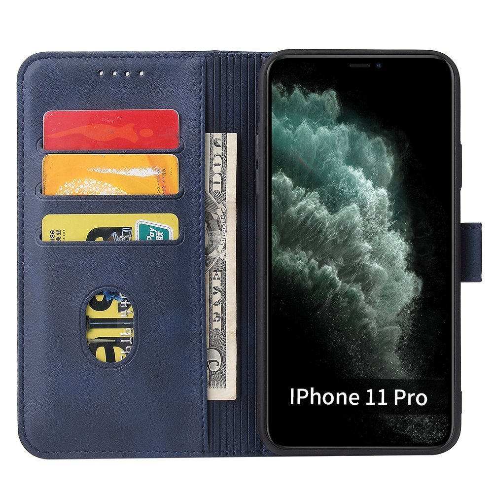 Peňaženkové puzdro Elegant Magnet Case modré – Apple iPhone 11 Pro | Kryty na mobil Kryty na mobil | Peňaženkové puzdro Elegant Magnet Case modré – Apple iPhone 11 Pro | Kryty na mobil