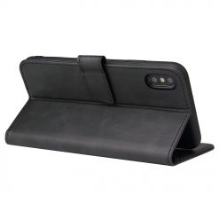 Kryty na mobil | Peňaženkové puzdro Elegant Magnet Case čierne – Apple iPhone X / iPhone Xs | Kryty na mobil