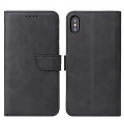 Kryty na mobil | Peňaženkové puzdro Elegant Magnet Case čierne – Apple iPhone Xr | Kryty na mobil