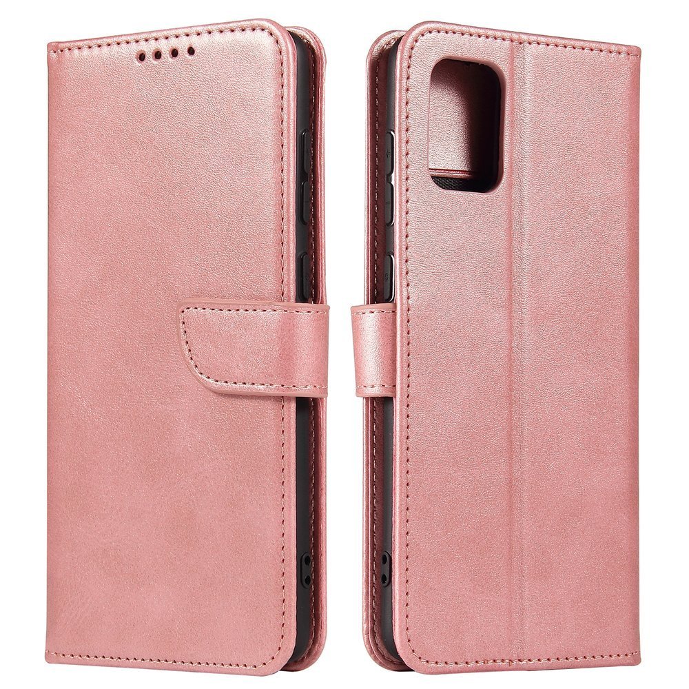 Peňaženkové puzdro Elegant Magnet Case ružové – Samsung Galaxy A41 | Kryty na mobil Kryty na mobil | Peňaženkové puzdro Elegant Magnet Case ružové – Samsung Galaxy A41 | Kryty na mobil