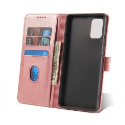 Kryty na mobil | Peňaženkové puzdro Elegant Magnet Case ružové – Samsung Galaxy A70 | Kryty na mobil