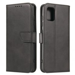 Kryty na mobil | Peňaženkové puzdro Elegant Magnet Case čierne – Samsung Galaxy A51 | Kryty na mobil